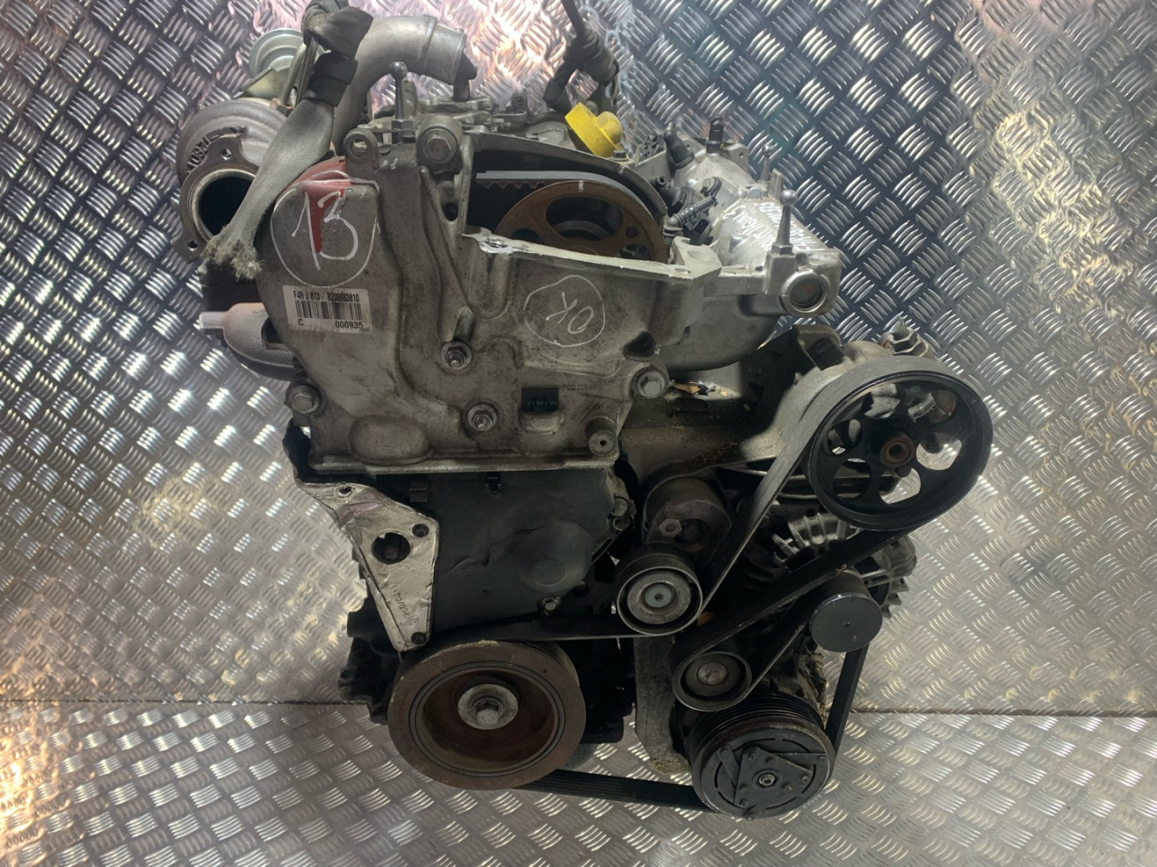 двигатель Renault Laguna 3 поколение (2007 - 2012), 2.0 л., Ti, F4R 813, бензин, F4R813 - фото №1