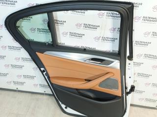 обшивка двери задняя левая BMW 5 серия G30/G31 G30 2018, 2.0 л., B48 B20 A, бензин, АКПП, a96 mineral-weiss metallic, седан, задний привод, правый руль, 51427477161, 7477161