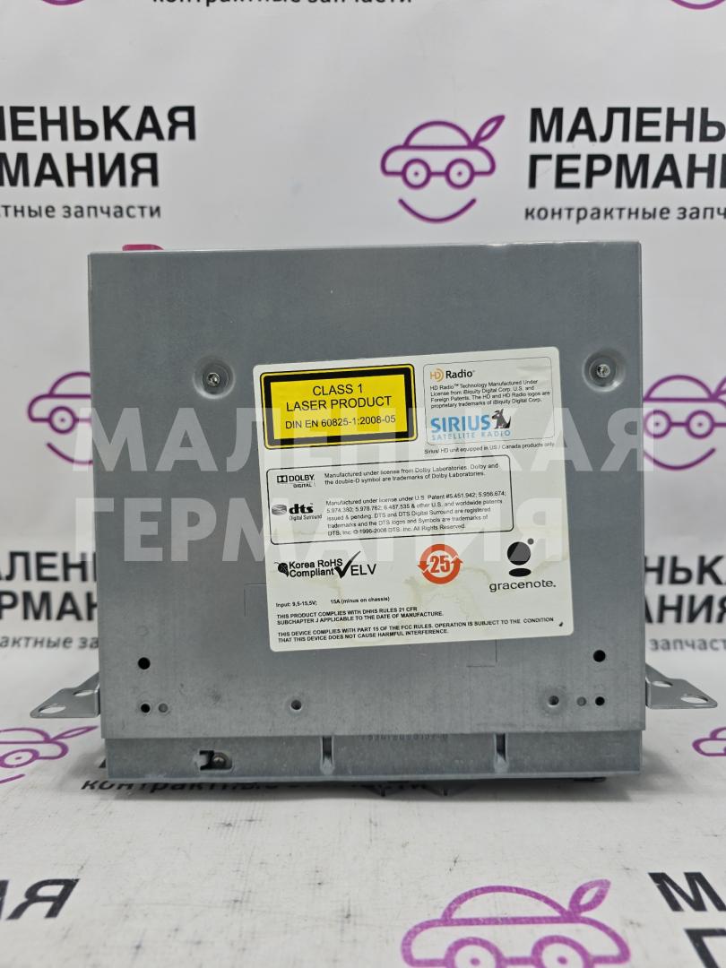 магнитола BMW 6 серия F06/F12/F13 2012, 4.4 л., N63 B44 B, бензин, АКПП, alpinweiss 3 (300), хетчбэк 5 дв., задний привод, правый руль, 65129170277, 9170277 - фото №1