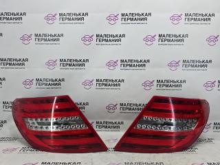 фонари задние (комплект) Mercedes-Benz C-Класс W204 [рестайлинг] W204.048 2012, 1.8 л., M 271.860, бензин, АКПП, 149 белый, седан, задний привод, правый руль, 2049060503, 2049060403, A2115450328