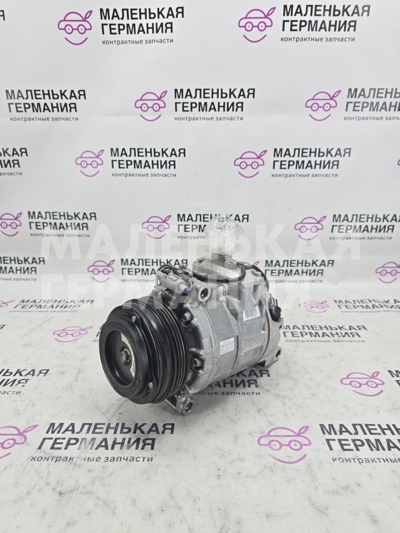 компрессор кондиционера BMW 6 серия F06/F12/F13 2012, 4.4 л., N63 B44 B, бензин, АКПП, alpinweiss 3 (300), хетчбэк 5 дв., задний привод, правый руль, 64529154072, 9154072 - фото №1