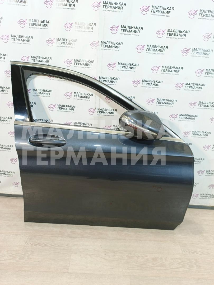 дверь передняя правая Mercedes-Benz C-Класс W205/S205/C205 W205.042 2014, 2.0 л., M 274.920, бензин, АКПП, 755 серый, седан, задний привод, правый руль, A2057208006, A2057220210, A2057200406 - фото №1
