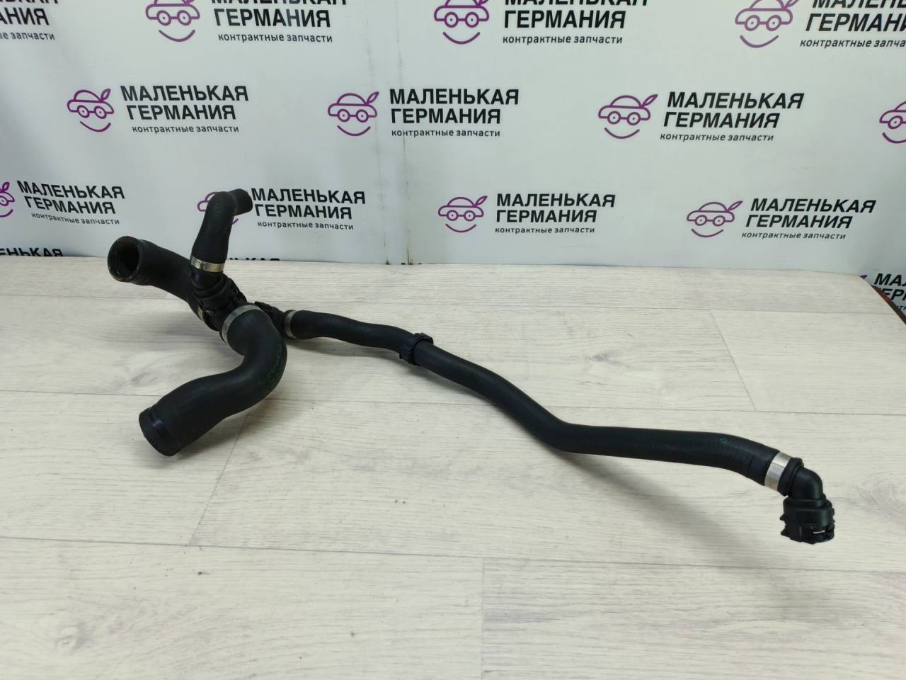 патрубок радиатора BMW 4 серия F32/F33 F32 (2013 - 2017), 2.0 л., N20 B20 B, бензин, АКПП, задний привод, 17127624676, 11534615722, 11538645481 - фото №1