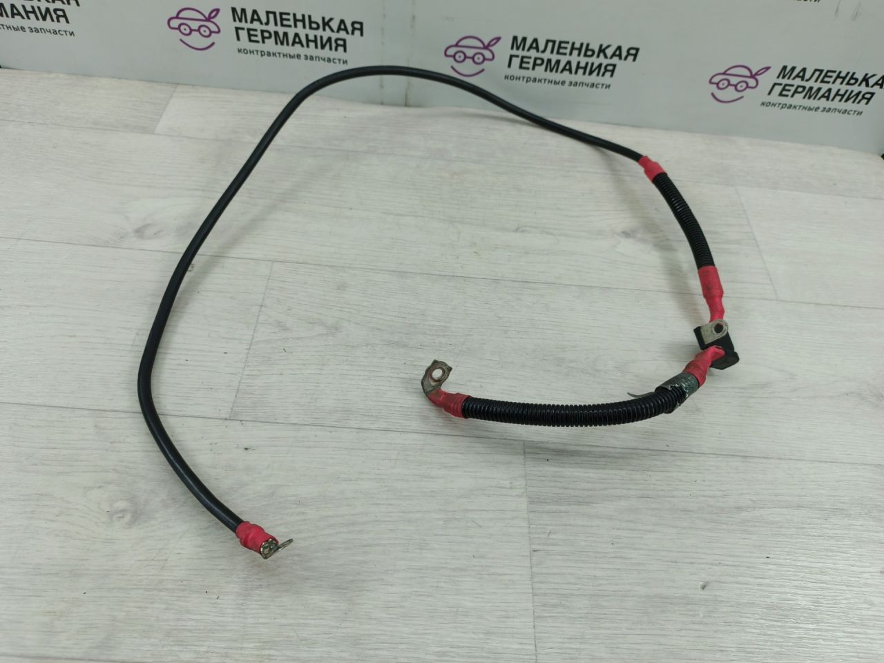 провод с генератора на стартер BMW 3 серия E90/E91/E92/E93 (2004 - 2010), 2.0 л., N46 B20 BD, бензин, 12427511946, 7570254 - фото №1