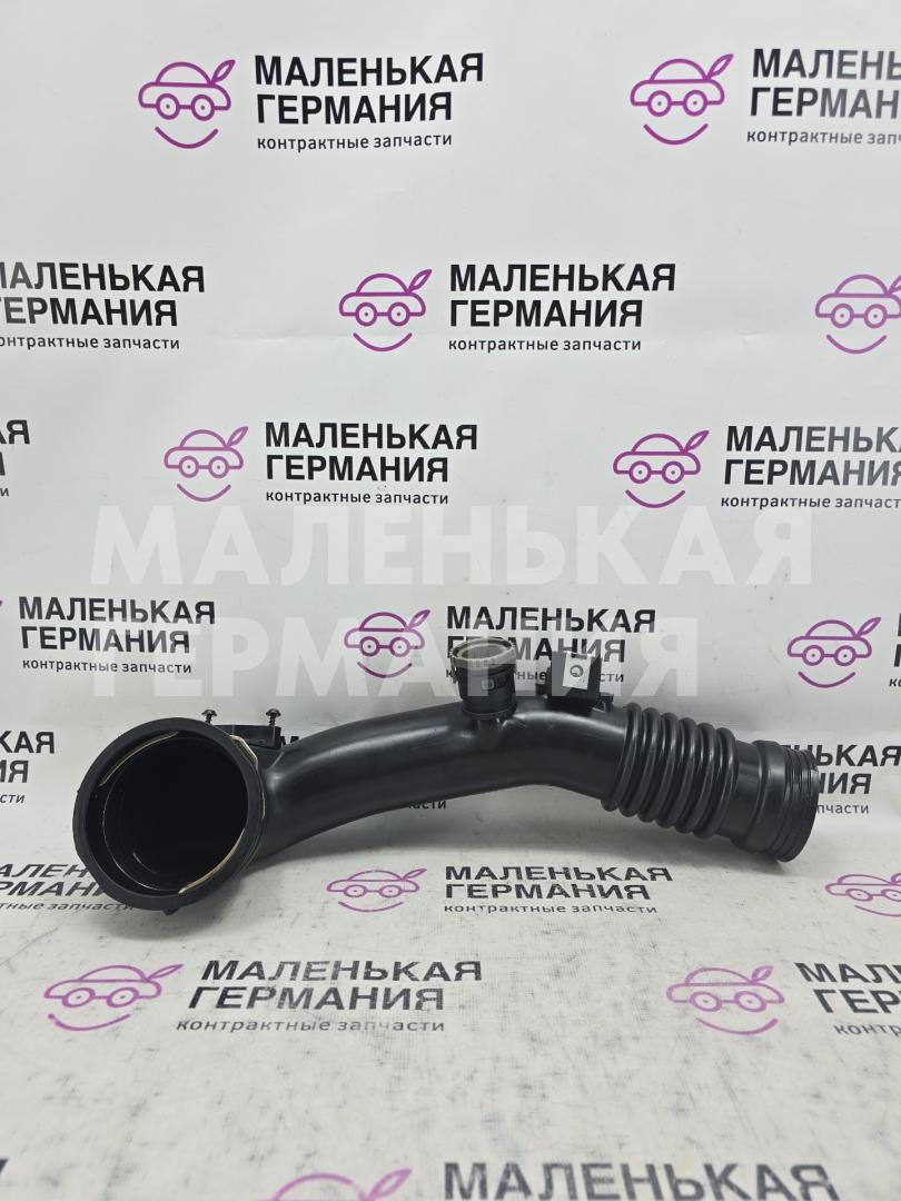 патрубок воздушного фильтра BMW X6 E71/E72 E71 2009, 3.0 л., N54 B30 A, бензин, серебро, правый руль, 13717609810, 7609810 - фото №1