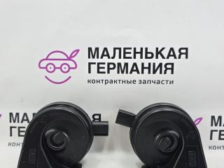 сигнал (клаксон) BMW X1 F48 2016, 2.0 л., B47 C20 A, дизель, АКПП, alpinweiss 3 (300), передний привод, правый руль, 61337410918, 61337410917, 7410917, 7410918