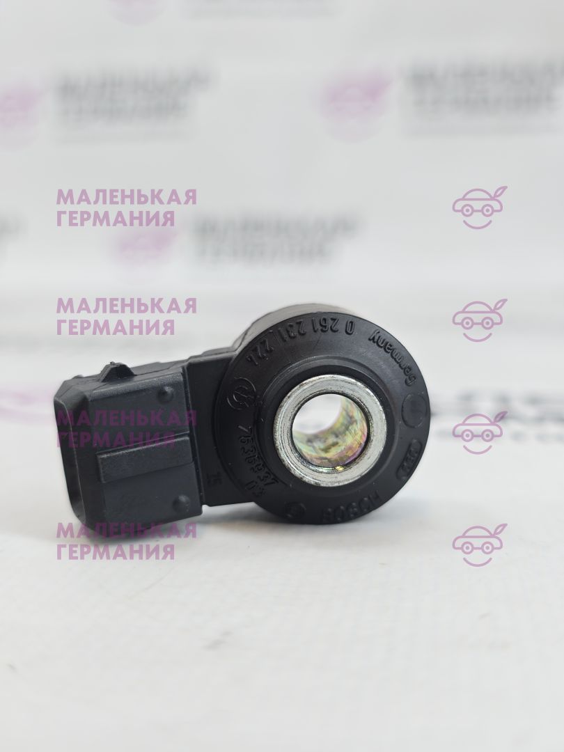 датчик детонации BMW X1 F48 2017, 2.0 л., B48 A20 B, бензин, АКПП, синий mediterranblau c10, полный привод, правый руль, 13627636937, 7636937, 0261231224 - фото №1