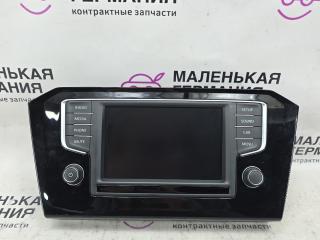 монитор мультимедиа Volkswagen Passat B8 2015, 1.8 л., CJSA, бензин, робот, 2t/c9x чёрный перламутр, седан, правый руль, 3G0919605L
