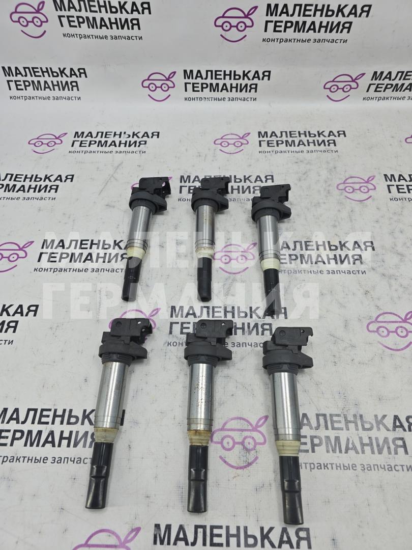 катушка зажигания BMW X6 E71/E72 E71 2009, 3.0 л., N54 B30 A, бензин, серебро, правый руль, 8616153, 12138616153 - фото №1