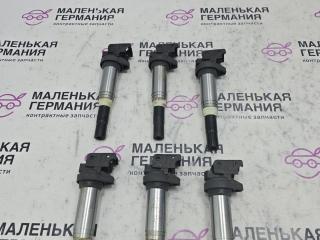 катушка зажигания BMW X6 E71/E72 E71 2009, 3.0 л., N54 B30 A, бензин, серебро, правый руль, 8616153, 12138616153