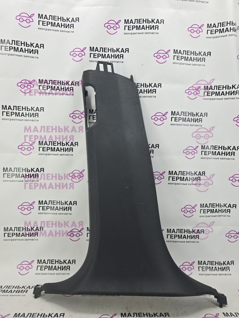 обшивка стойки центральной левой BMW X5 F15 2013, 3.0 л., N57 D30 A, дизель, АКПП, mineralweiss metallic (a96), внедорожник 5 дв., полный привод, правый руль, 51437382337, 7382337, 7354317 - фото №1