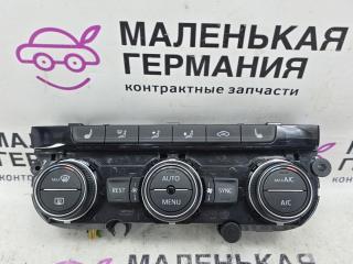 блок управления печки / климат-контроля Volkswagen Passat B8 2015, 1.8 л., CJSA, бензин, робот, 2t/c9x чёрный перламутр, седан, правый руль, 5G0907044AH
