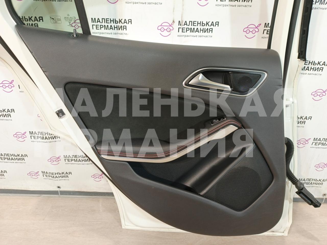 обшивка двери задняя левая Mercedes-Benz GLA-Класс X156 2014, 2.0 л., M 270.920, бензин, робот, белый, хетчбэк 5 дв., полный привод, правый руль, A1567300500 - фото №1