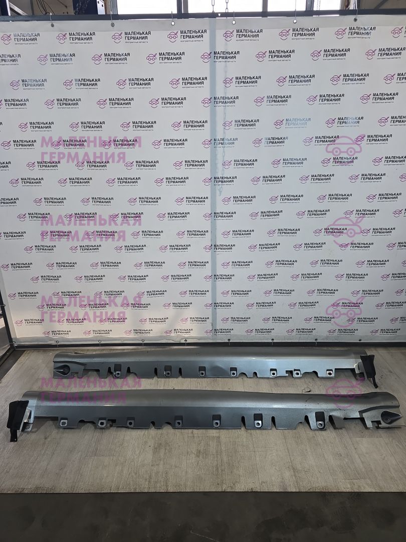 пороги (комплект) BMW X5 M F85 2016, 4.4 л., S63 B44 B, бензин, АКПП, donington grau (c28), полный привод, 51778058507, 51778058508, 51778054035, 51778054036, 51178054033, 51178054034 - фото №1