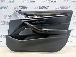 обшивка двери передняя правая BMW 5 серия G30/G31 G30 2017, 3.0 л., B58 B30 A, бензин, АКПП, темно-синий, седан, полный привод, 51417476828, 7476828