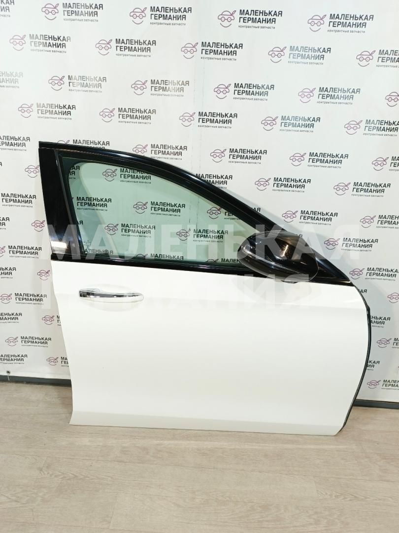 дверь передняя правая Mercedes-Benz E-Класс W213/S213/C238/A238 2018, 2.0 л., M 274.920, бензин, АКПП, 149 polar white или polarweiss, седан, задний привод, правый руль, A2137200205 - фото №1
