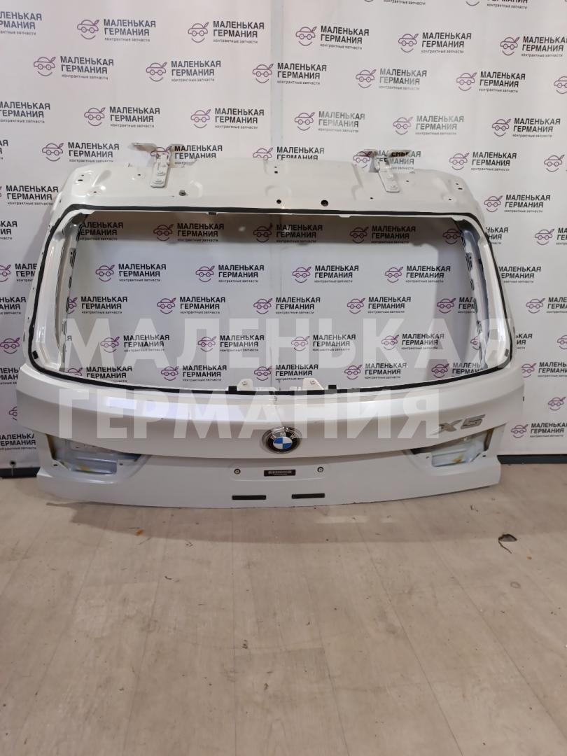 крышка багажника (дверь 3-5) BMW X5 F15 2013, 3.0 л., N57 D30 A, дизель, АКПП, mineralweiss metallic (a96), внедорожник 5 дв., полный привод, правый руль, 41007378121, 7378121, 7294761, 743040VS2, 7294434 - фото №1