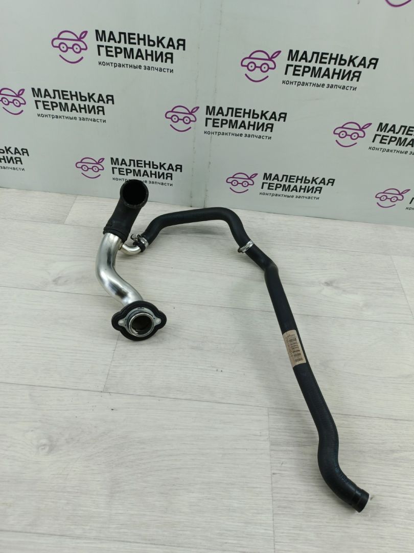 патрубок радиатора BMW 5 серия F07/F10/F11 (2009 - 2013), 3.0 л., N52 B30 AF, бензин, 7581873010 - фото №1