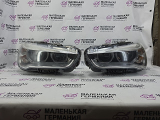 фара BMW X1 F48 2016, 2.0 л., B47 C20 A, дизель, АКПП, alpinweiss 3 (300), передний привод, правый руль, 63117428737, 63117428738, 63117193710, 63117193709, 7428737, 7428738