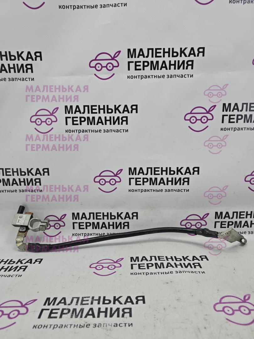 минусовой провод аккумулятора BMW X1 F48 2016, 2.0 л., B47 C20 A, дизель, АКПП, alpinweiss 3 (300), передний привод, правый руль, 61219117831, 61219381606, 9117831, 9381606 - фото №1