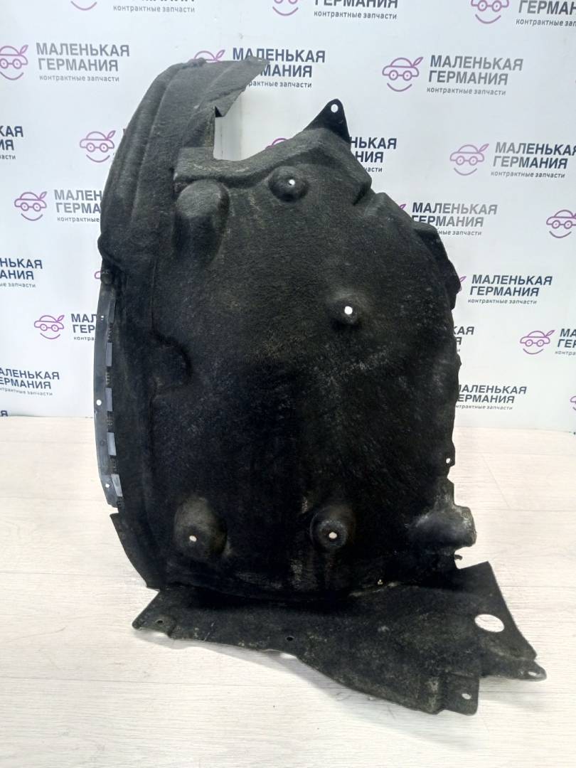 защита арок передняя левая (подкрылок) BMW 6 серия F06/F12/F13 2013, 4.4 л., N63 B44 B, бензин, black sapphire metallic (475), 51717244183, 7244183 - фото №1