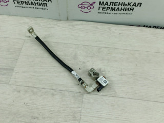 минусовой провод аккумулятора BMW X3 G01 (2017 - 2026), 2.0 л., B46 B20 B, бензин, АКПП, белый alpinweiss 3 (300), 61216840519, 6840519