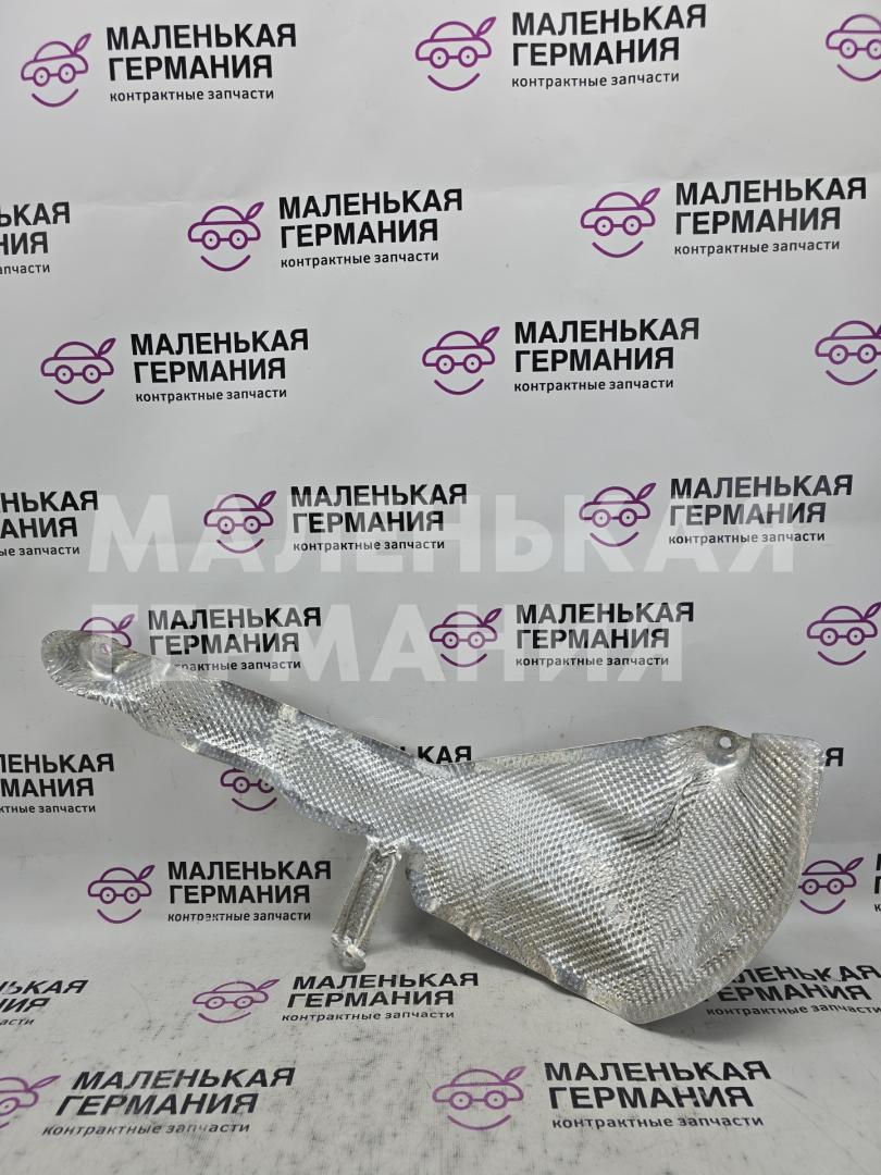 тепловой экран глушителя Mercedes-Benz A-Класс W176 (2012 - 2015), серый, правый руль, A2466820671 - фото №1