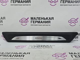 накладка на порог внутренняя BMW X1 F48 2017, 2.0 л., B48 A20 B, бензин, АКПП, alpinweiss 3 (300), полный привод, правый руль, 51477263315, 7263315