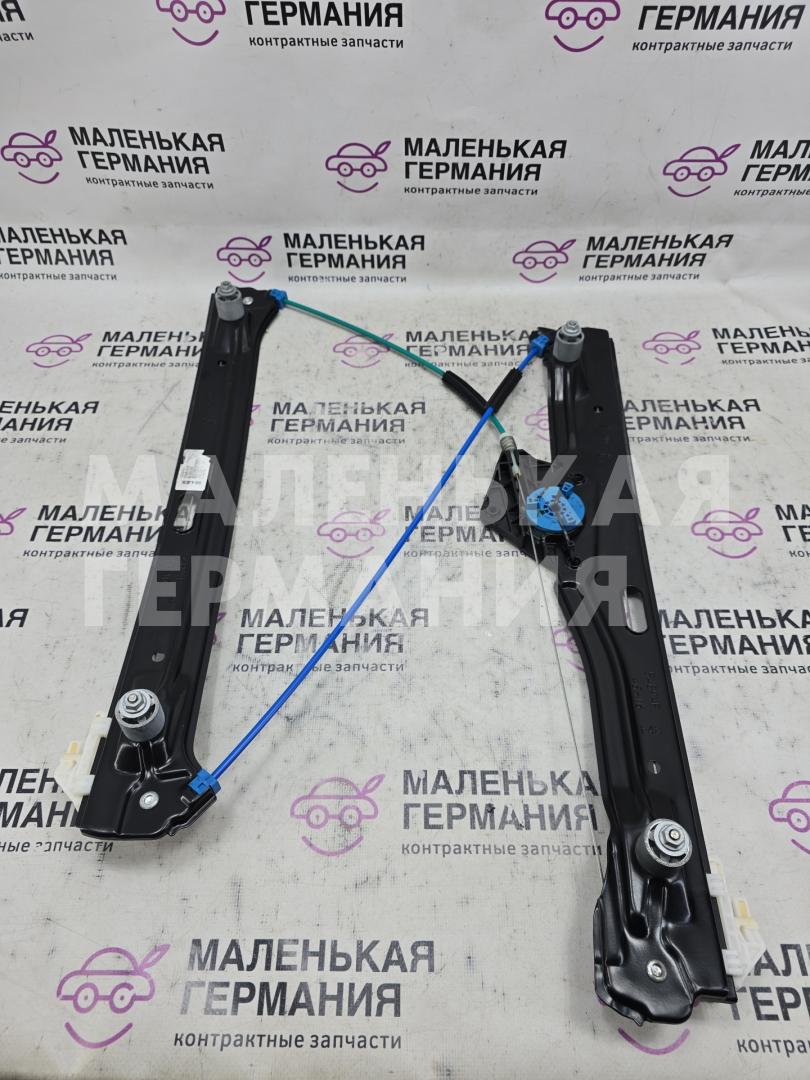 стеклоподъемник передний левый BMW X1 F48 2017, 2.0 л., B48 A20 B, бензин, АКПП, синий mediterranblau c10, полный привод, правый руль, 7349513 - фото №1