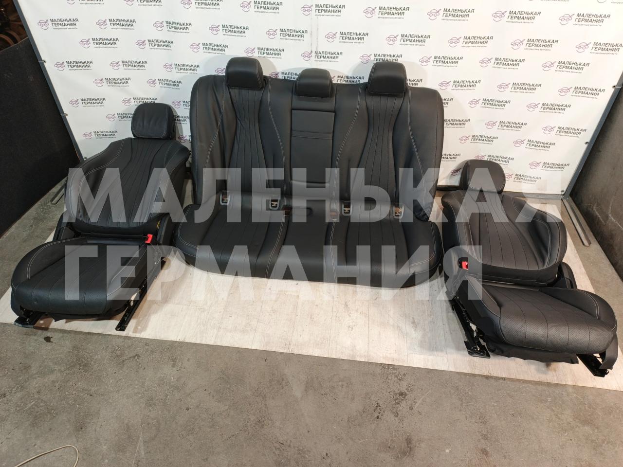 салон (комплект сидений) Mercedes-Benz E-Класс W213/S213/C238/A238 2018, 2.0 л., M 274.920, бензин, АКПП, 149 polar white или polarweiss, седан, задний привод, правый руль, A2135401228 - фото №1