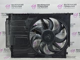 вентилятор радиатора BMW X1 F48 2017, 2.0 л., B48 A20 B, бензин, АКПП, alpinweiss 3 (300), полный привод, правый руль, 17427617609, 7636070, 17118632680, 8632680