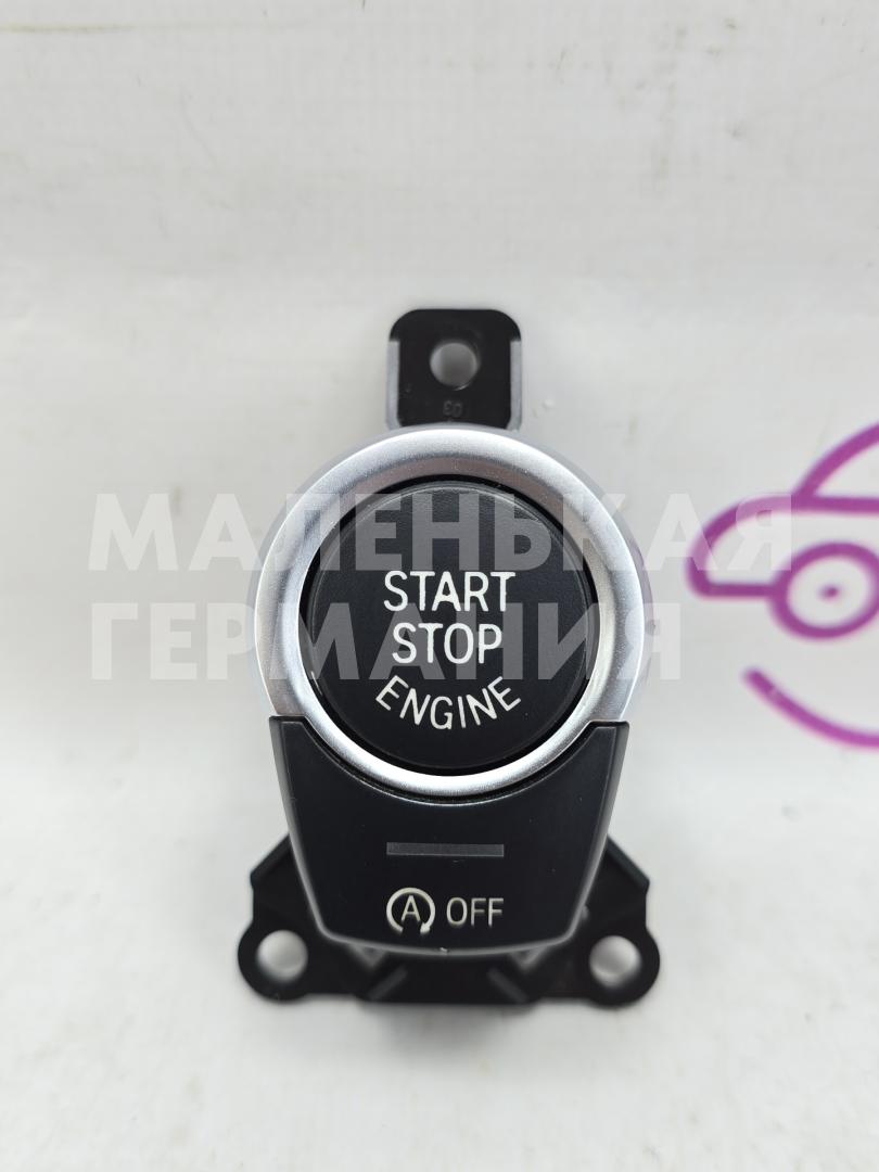 кнопка запуска двигателя BMW 6 серия F06/F12/F13 2012, 4.4 л., N63 B44 B, бензин, АКПП, alpinweiss 3 (300), хетчбэк 5 дв., задний привод, правый руль, 9225230, 61319225230, 61319263437, 9263437, 61319229564, 9229564 - фото №1