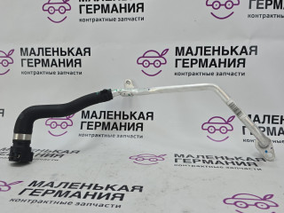 патрубок радиатора BMW X1 F48 2017, 2.0 л., B48 A20 B, бензин, АКПП, синий mediterranblau c10, полный привод, правый руль, 2796725, 7617381, 17127617381, 17128606015, 8606015