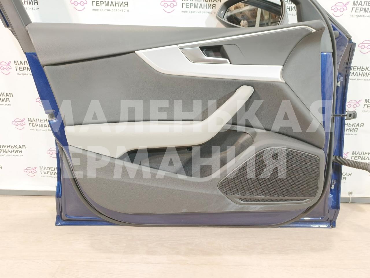 обшивка двери передняя левая Audi A4 B9 2017, 2.0 л., CVKB, бензин, МКПП, s9/x5q синий металлик, седан, передний привод, правый руль, 8W0867103B, WFA0515-0318 - фото №1