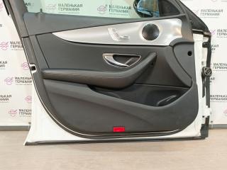 обшивка двери передняя левая Mercedes-Benz E-Класс W213/S213/C238/A238 2018, 2.0 л., M 274.920, бензин, АКПП, 149 polar white или polarweiss, седан, задний привод, правый руль, A2137207707