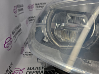 фара BMW X5 F15 2013, 3.0 л., N57 D30 A, дизель, АКПП, mineralweiss metallic (a96), внедорожник 5 дв., полный привод, правый руль, 63117381139, 63117381140, 7381140, 7381139, 7290067, 7290068