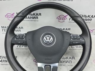 руль Volkswagen Passat CC 1 поколение [рестайлинг] 2013, 2.0 л., CCZB, бензин, робот, z2/h5x синий металлик, седан, передний привод, правый руль, 3C8419091BF, 3C8959537D, 3C8959538G, 3C8971584F, TKDAB0109, 0589P1001077