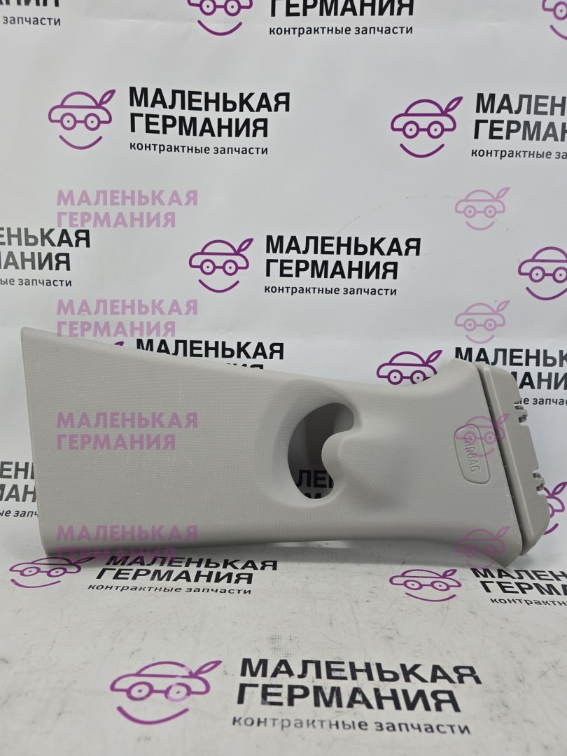 обшивка стойки центральной правой BMW X1 F48 2017, 2.0 л., B48 A20 B, бензин, АКПП, синий mediterranblau c10, полный привод, правый руль, 51437332816, 7332816, 51437376892, 7376892 - фото №1