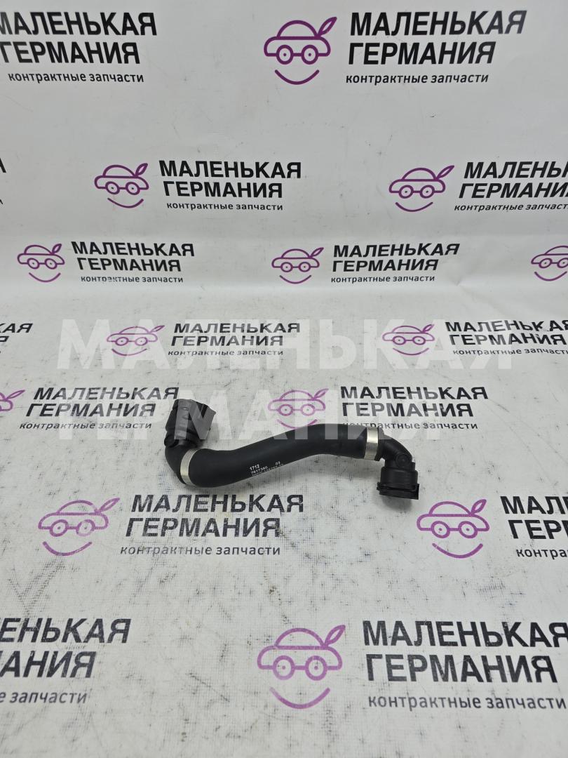 патрубок радиатора BMW X1 F48 2017, 2.0 л., B48 A20 B, бензин, АКПП, синий mediterranblau c10, полный привод, правый руль, 17127617380, 7617380 - фото №1