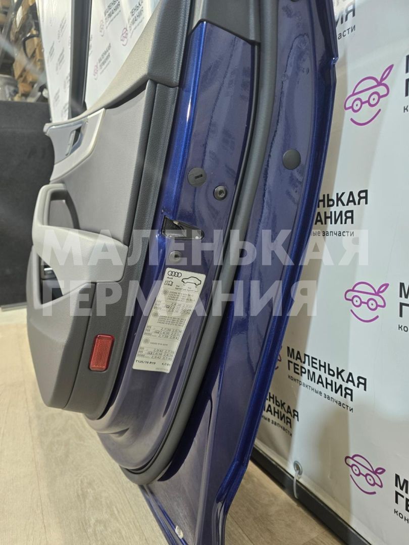 замок двери передней правой Audi A4 B9 2017, 2.0 л., CVKB, бензин, МКПП, s9/x5q синий металлик, седан, передний привод, правый руль, 8X2837016C - фото №1