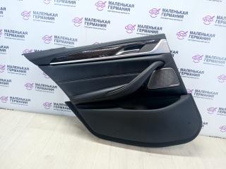 обшивка двери задняя левая BMW 5 серия G30/G31 G30 2017, 3.0 л., B58 B30 A, бензин, АКПП, темно-синий, седан, полный привод, 51427477315, 7477315