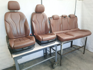 салон (комплект сидений) BMW X6 F16 2014, 3.0 л., N55 B30 A, бензин, АКПП, красный, правый руль, 52107352268, 52107450833, 52107411445, 52107411564, 52107303532, 52107303540, 52207378991, 52207378979, 7352268, 7450833, 7411445, 7411564, 7303532, 7303540, 7378991, 7378979