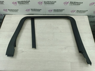 молдинг двери задней левой BMW X3 G01 (2017 - 2026), 2.0 л., B46 B20 B, бензин, АКПП, белый alpinweiss 3 (300), 51337410295, 51337422705, 7410295