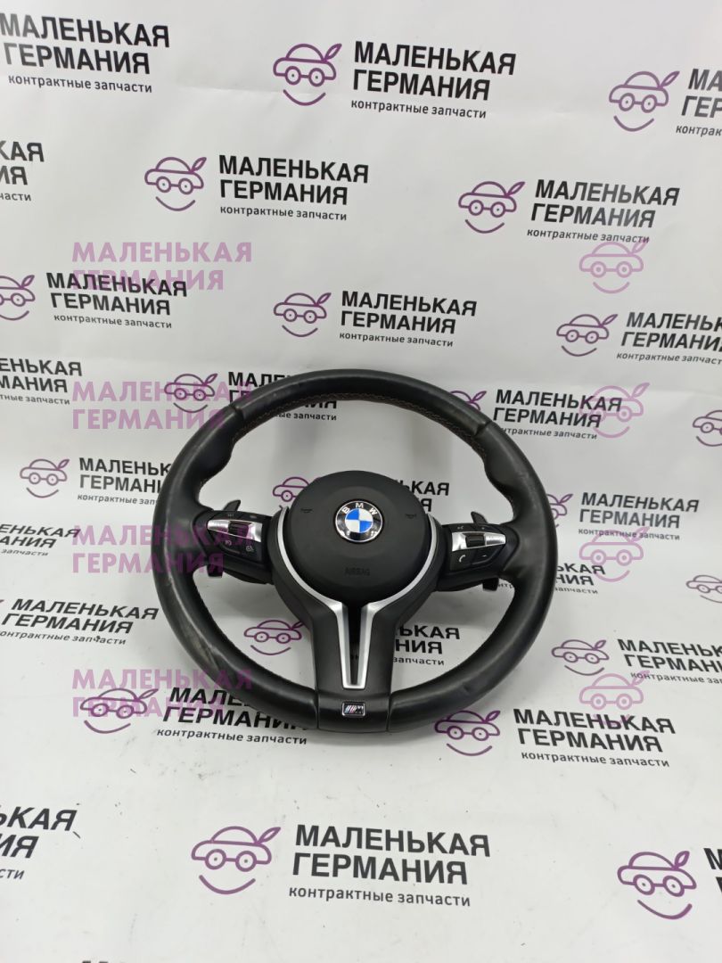 руль BMW X5 M F85 2016, 4.4 л., S63 B44 B, бензин, АКПП, donington grau (c28), полный привод, 32307854458, 7854458, 7850257 - фото №1