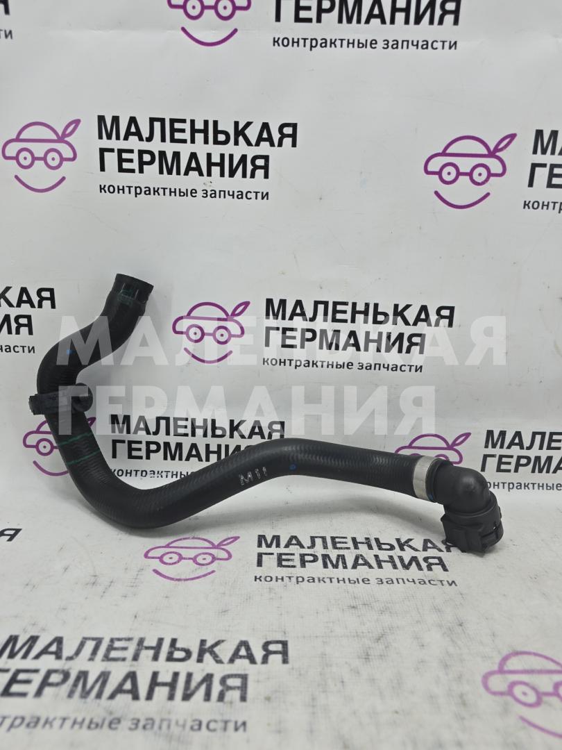 патрубок радиатора BMW X6 E71/E72 E71 2009, 3.0 л., N54 B30 A, бензин, серебро, правый руль, 32416850683, 6850683, 32416792488, 32416779923, 6792488, 6779923 - фото №1