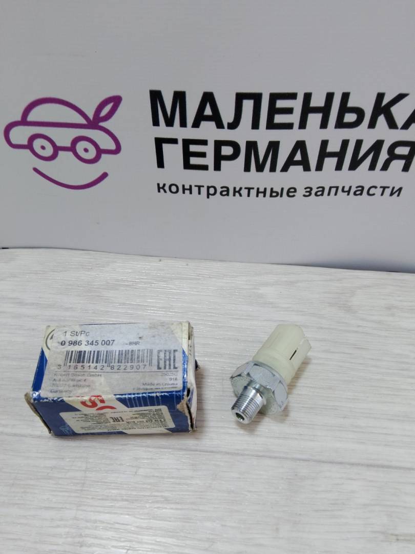 датчик давления масла Nissan Almera N16 (2000 - 2003), 0986345007 - фото №1