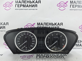 щиток приборов (приборная панель) BMW X6 E71/E72 E71 2009, 3.0 л., N54 B30 A, бензин, серебро, правый руль, 62119218652, 6976284, 755690955, 62109236837, 9236837
