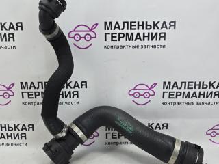 патрубок радиатора BMW X6 F16 2014, 3.0 л., N55 B30 A, бензин, АКПП, красный, правый руль, 17127586774, 7586774