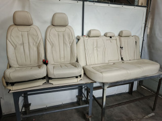 салон (комплект сидений) BMW X5 F15 2014, 3.0 л., N57 D30 A, дизель, АКПП, mineralweiss metallic (a96), полный привод, правый руль, 52107450835, 52107352302, 52107411463, 52107411468, 52207472681, 52207353462, 52107303535, 52107303536, 52107352274, 52107352250