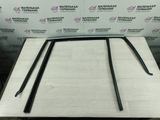 молдинг двери задней левой BMW X3 G01 (2017 - 2026), 2.0 л., B46 B20 B, бензин, АКПП, белый alpinweiss 3 (300), 51337393447, 7393447